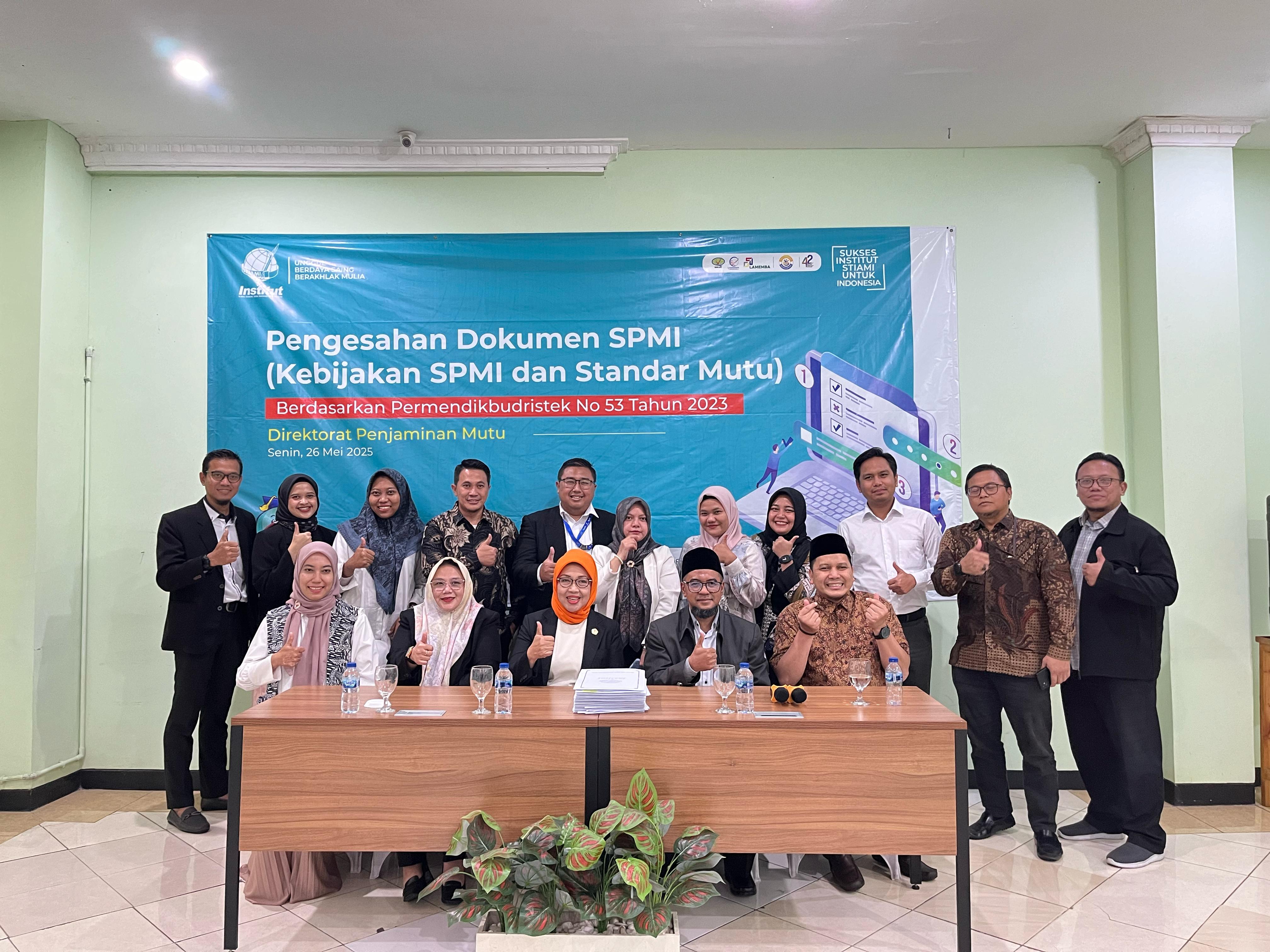 Direktorat Penjaminan Mutu Institut STIAMI Resmi Tetapkan Kebijakan dan 30 Standar Mutu Pendidikan Direktorat Penjaminan Mutu Institut STIAMI Resmi Tetapkan Kebijakan dan 30 Standar Mutu Pendidikan