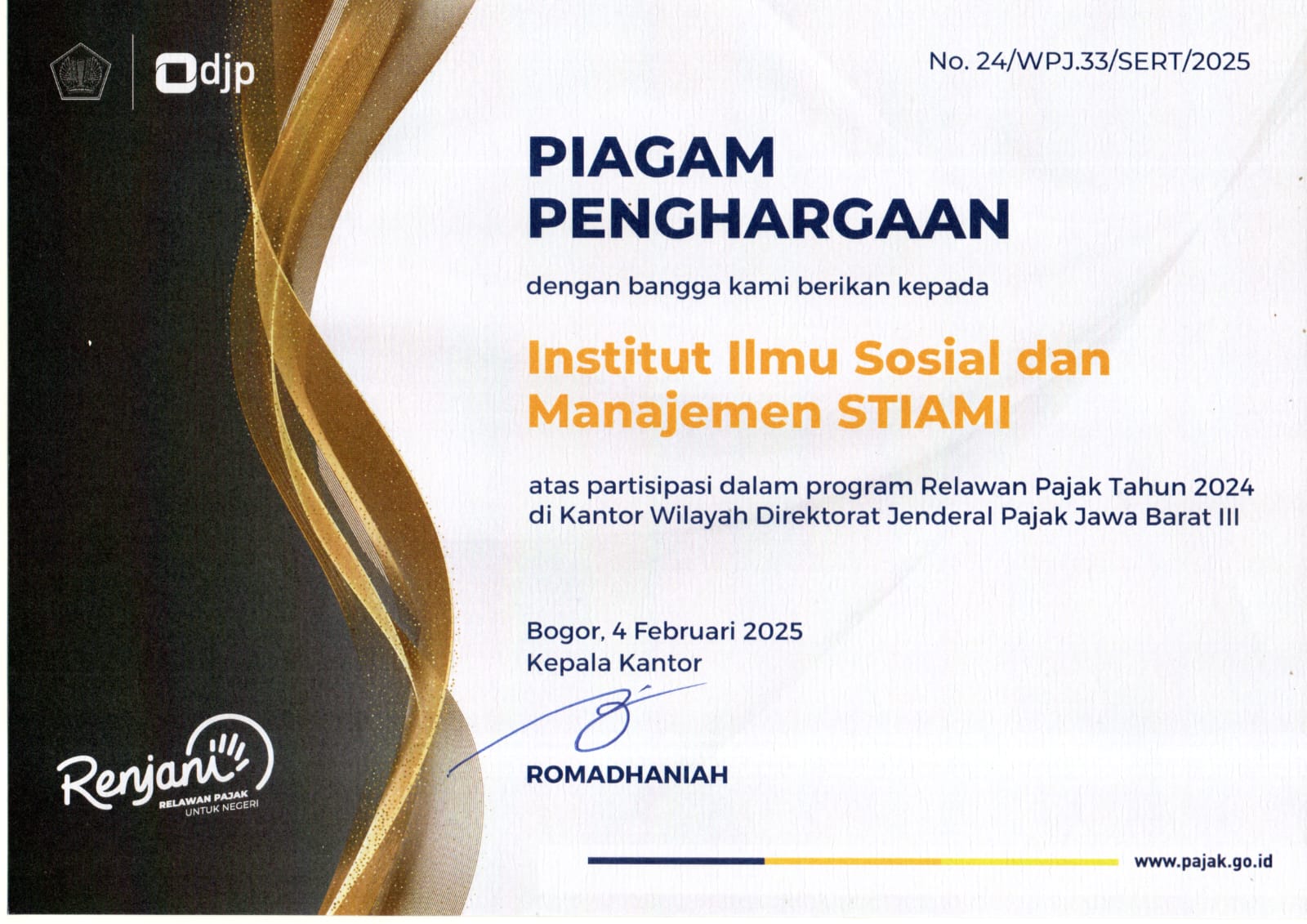 Relawan Pajak Tahun 2024